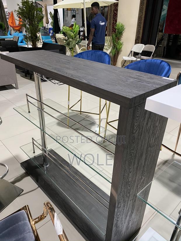 Complete Bar Shelf With 2 Stools Made of Wrought Iron photo 8