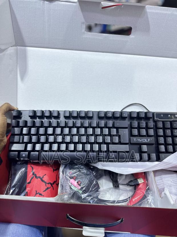 Wireless 4 In1 Gaming Keyboard Combo photo 4