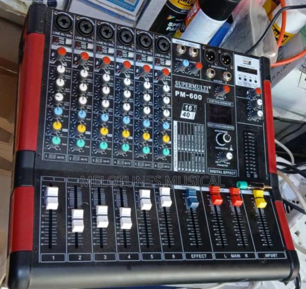 Supermulti Pm-600 6channel Powered Mixer · Photo 2
