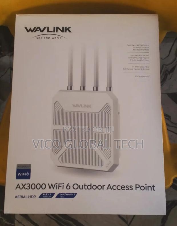 Wavlink Ax3000 Wifi 6 Outdoor Access Point. photo 2