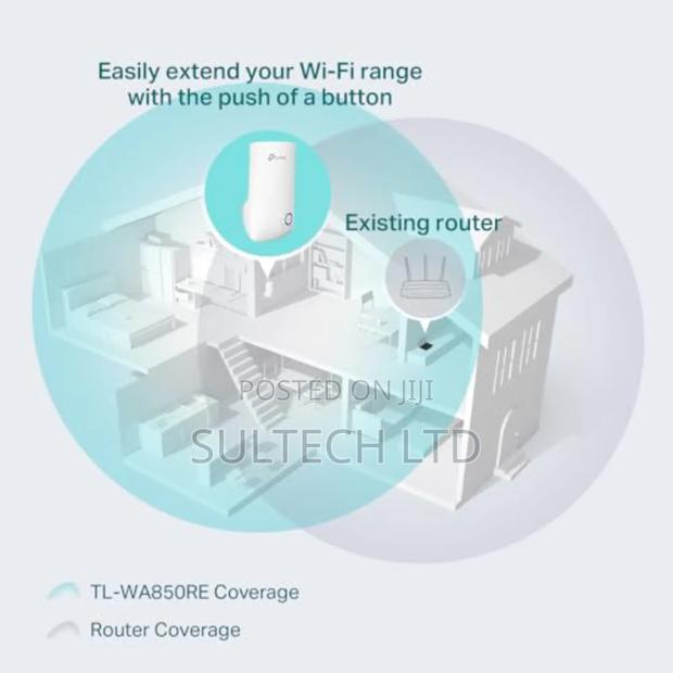 Tp-Link Tl-Wa850re 300mbps Wireless N Wall Range Extender photo 2