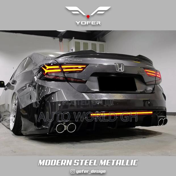 Honda Accord Rear Back Bumper Kits Diffuser 2018-2022 photo 2