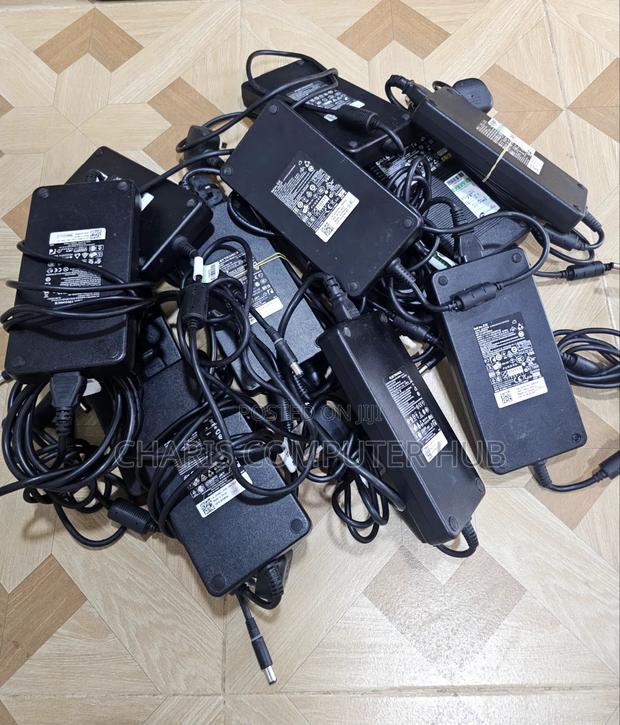 Original 240 Watts Home Used Dell Big Pin Charger photo 2