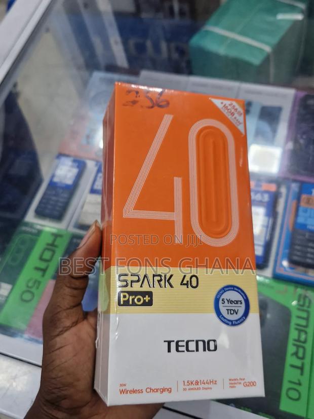 New Tecno Spark 40 Pro+ 256 GB