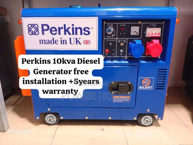 Plot Weaver Perkins Diesel Generator 10kva Silent · Photo 2