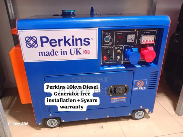 Quill Caster Perkins Diesel Generator 10kva Silent · Photo 2