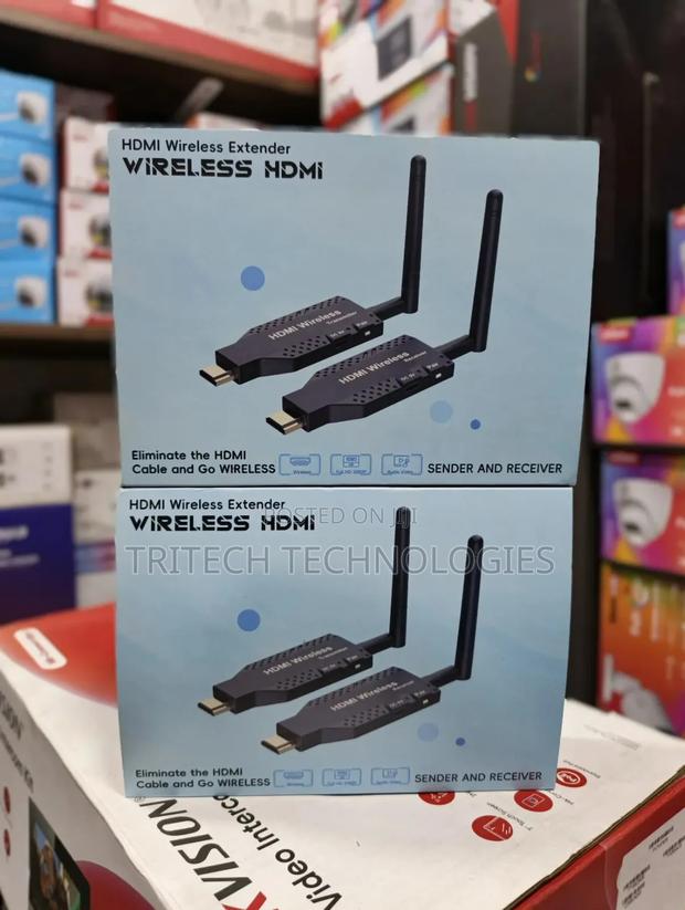Hdmi Wireless Extender 50m ++ Antenna Transmitter Amd Receiver · Photo 2