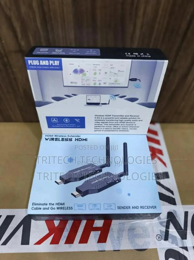 Wireless Hdmi 100m Extender ++ Antenna Transmitter Amd Receiver · Photo 4