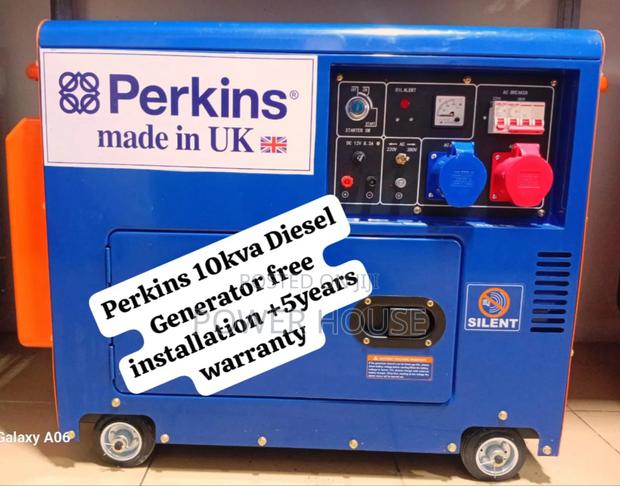The Quantum Coin Perkins Diesel Generator 10kva Silent · Photo 2