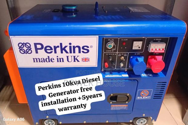 Shuffle Sphere Perkins Diesel Generator 10kva Silent · Photo 2