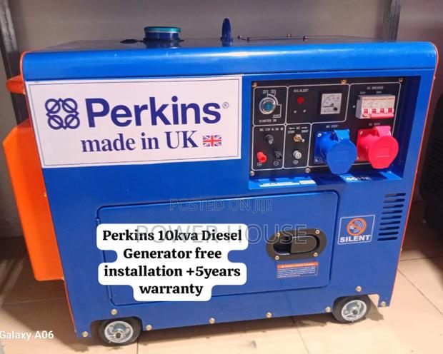 Spark Roll Perkins Diesel Generator 10kva Silent · Photo 2