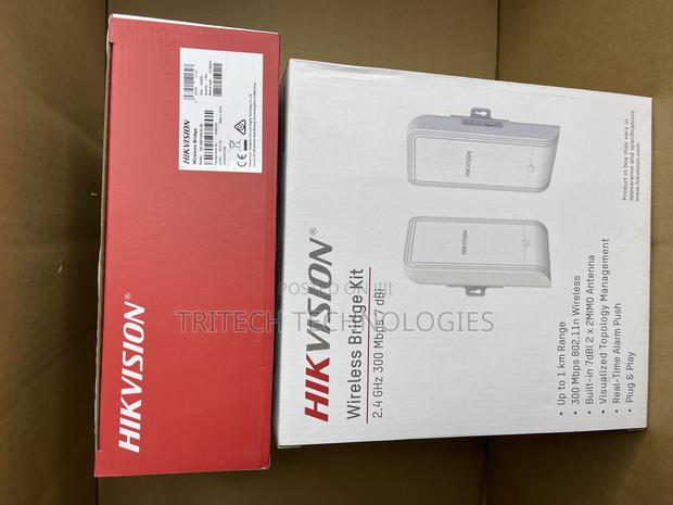Hikvision Ds-3wf1000s-Ei-2n 2.4ghz 300mbps 1km Access Point · Photo 4