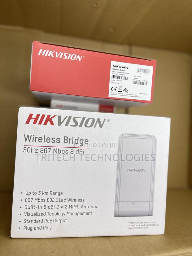 Hikvision Ds-3wf3000s-Ei-5ac/P 5ghz 867mbps 3km Wireless Access Point · Photo 4