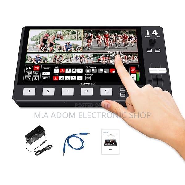 Feelworld L4 Multi Video Switcher for Live Streaming · Photo 2