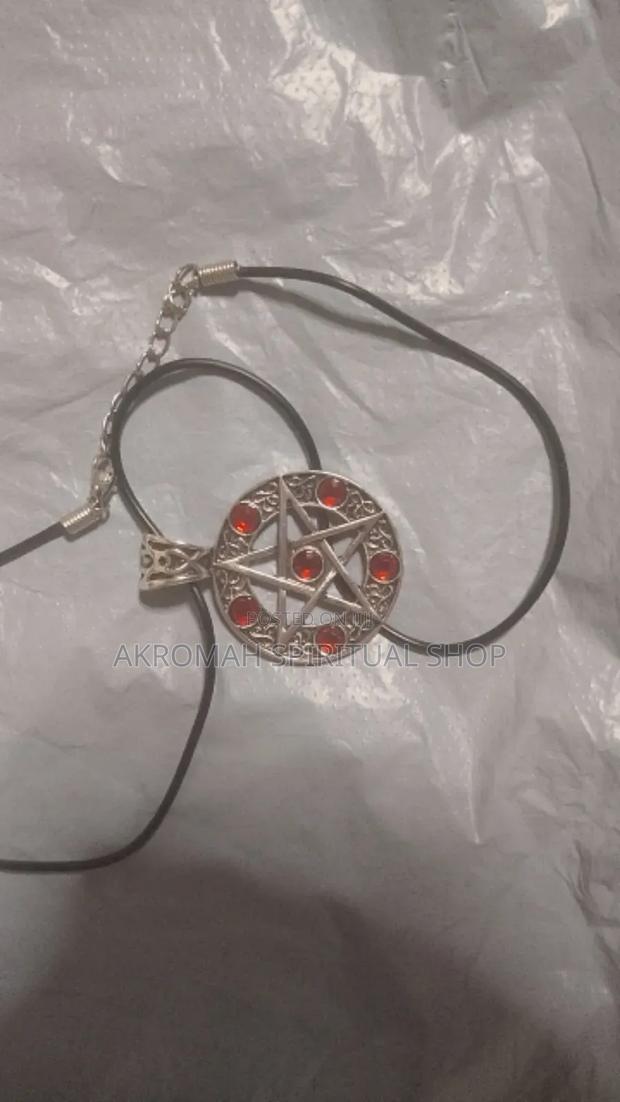 Celestial Star Pendant With Gemstones photo 2