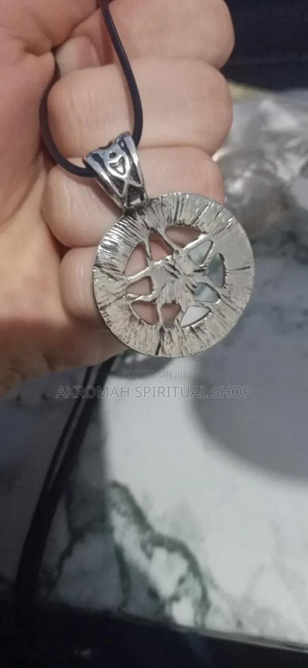 Celestial Star Pendant With Gemstones photo 3