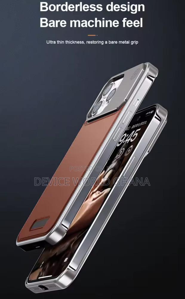 Cro Frameless/Borderless Case for iPhone 17promax 16promax 15pm 14pm 1 photo 4