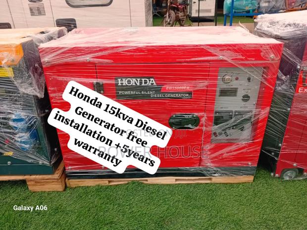 Smooth Start Honda Diesel Generator 15kva Silent · Photo 2