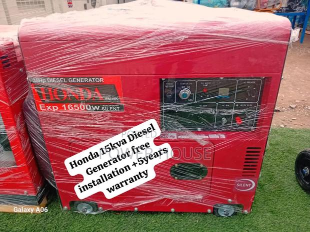 Troubleshoot Like a Pro Honda Diesel Generator 15kva Silent · Photo 2