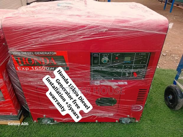 Fuel System Explained Honda Diesel Generator 15kva Silent · Photo 2