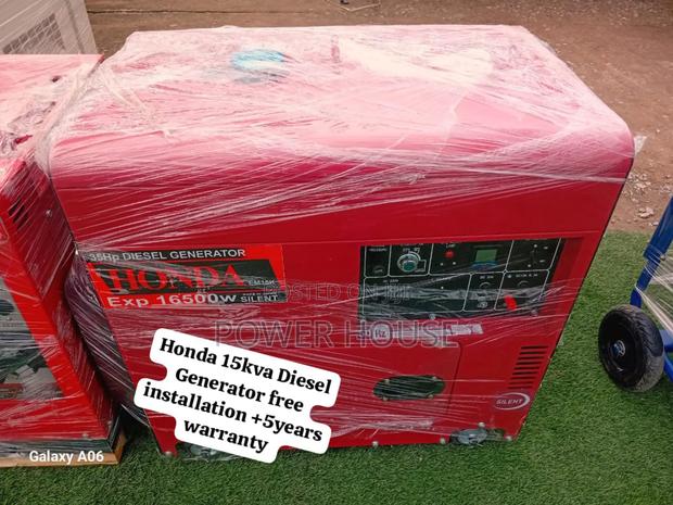 Advanced Techniques Honda Diesel Generator 15kva Silent · Photo 2