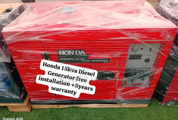 Clean Power Honda Diesel Generator 15kva Silent · Photo 2