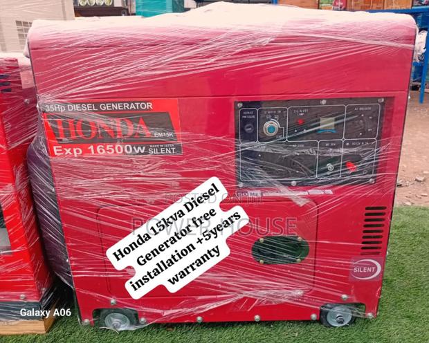 Quantum Hearth Honda Diesel Generator 15kva Silent · Photo 2