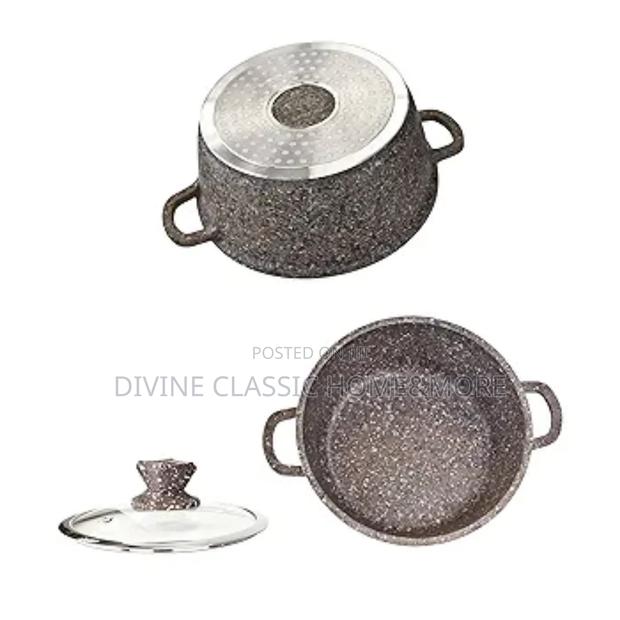 Sq Professional 10pcs Diecast Non-Stick Stockpot With Granite Effect photo 3