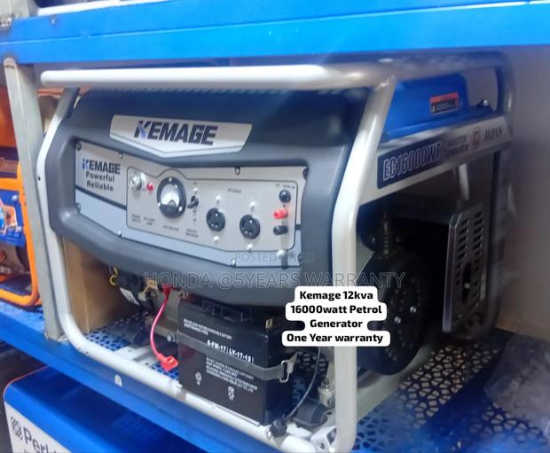 Kemage 12kva Petrol Generator 16000watt Keystart Kemage · Photo 2