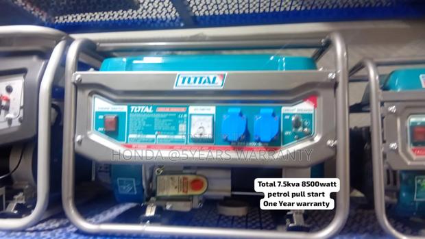 Quiet Petrol Total 7.5kva Generator 8500wat Pullstart 7.5kva · Photo 2