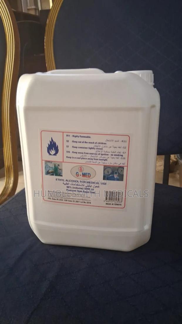 Ethanol Spirit 5 Litres (96% Concentration) · Photo 2