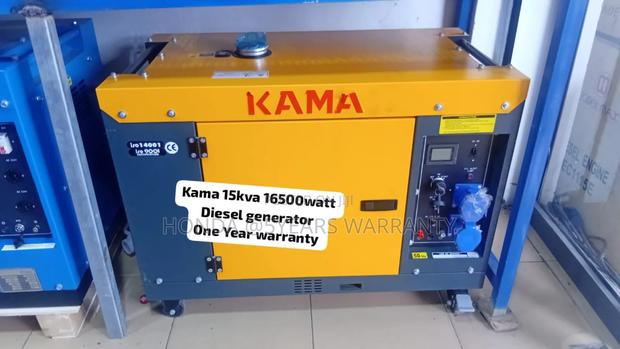 Commercial Power Kama 15kva 16500wax Diesel Generator 15kva · Photo 2