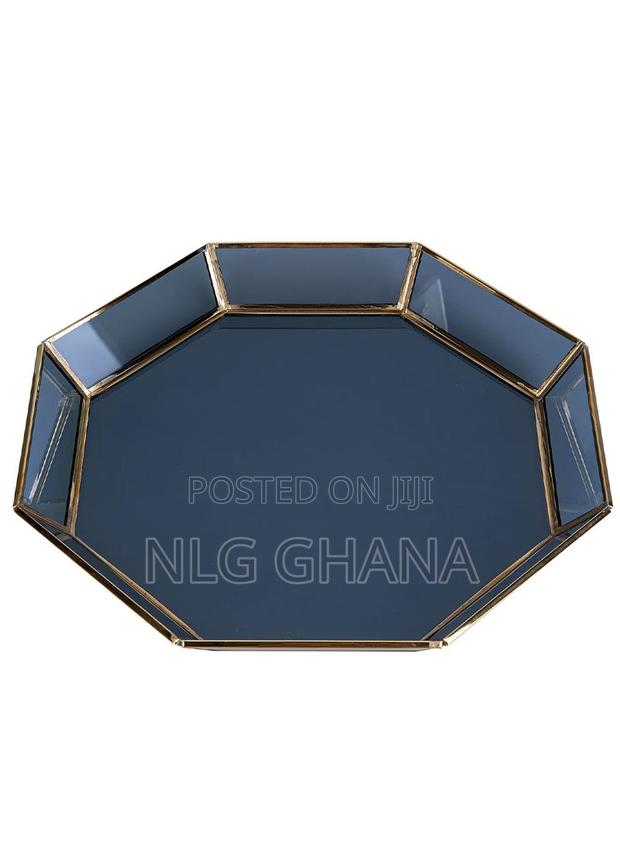 Line Hex Decorative Plate 33cm. Kar1347 · Photo 2