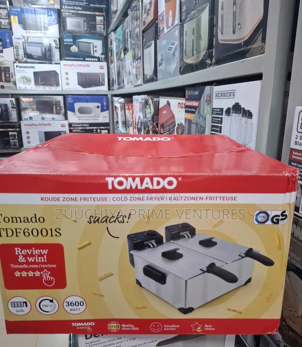 6.L Double Tomado Deep Fryer From Germany photo 3