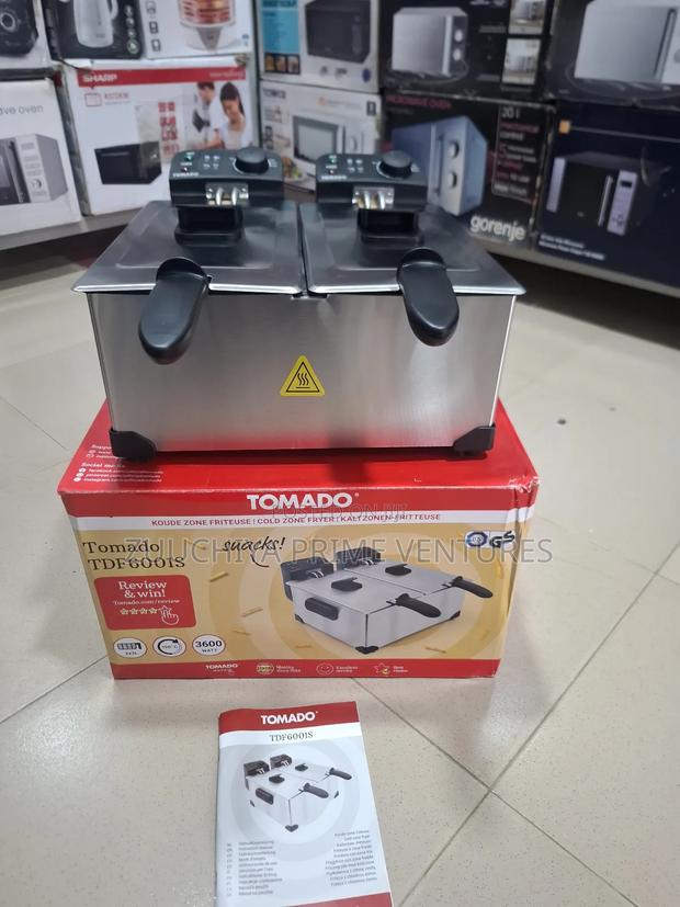 6.L Double Tomado Deep Fryer From Germany photo 6