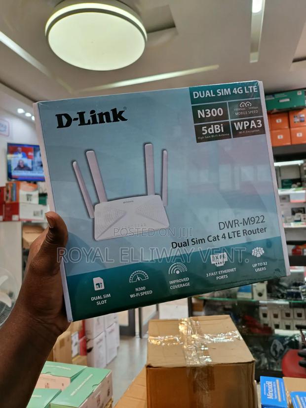 D-Link Dual Sim Cat 4 Lte Router