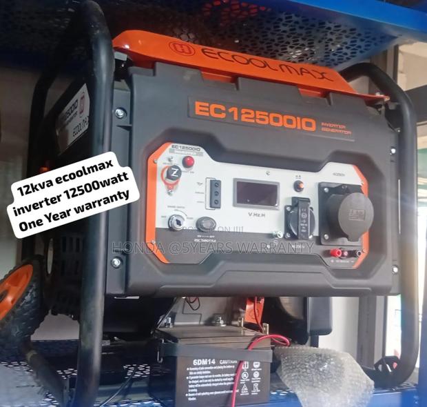 Reliable Standby Ecoolmax 12kva 12500watt Petrol Generator · Photo 2