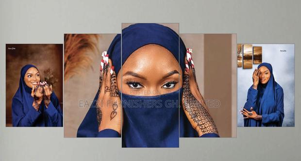 Pre - Order Customize Your High Hd Pic 5 Panels Wall Art Frame Canvas · Photo 2