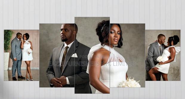 Capture Your Pictures Into 3d 5 Panels Canvas Wall Arts Frames Decor · Photo 2