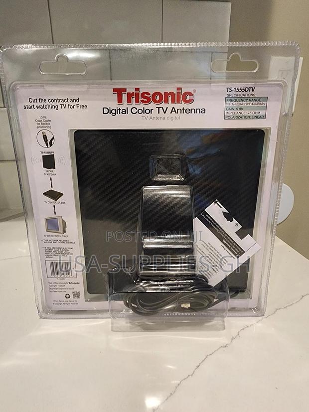 Trisonic Indoor HDTV/Uhf Digital Tv Antenna From Usa photo 2