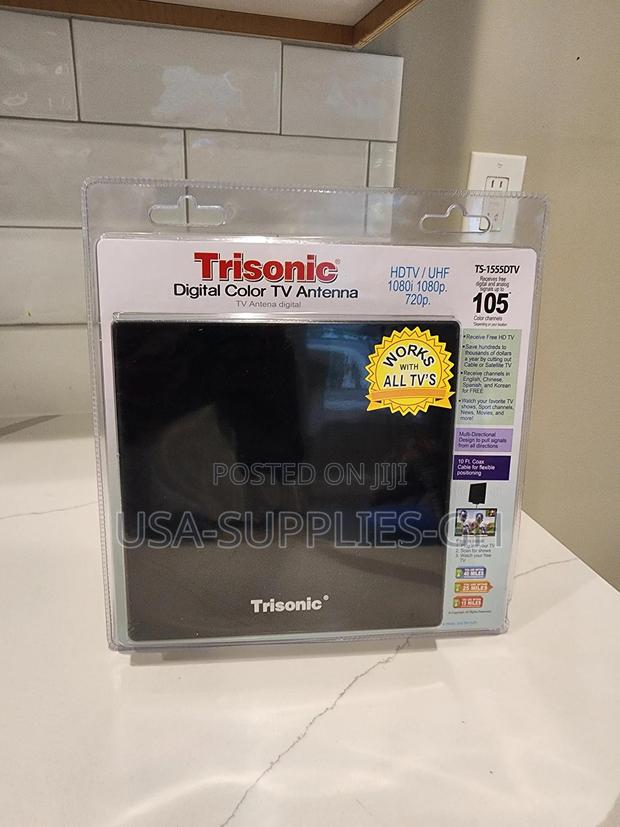 Trisonic Indoor HDTV/Uhf Digital Tv Antenna From Usa photo 3