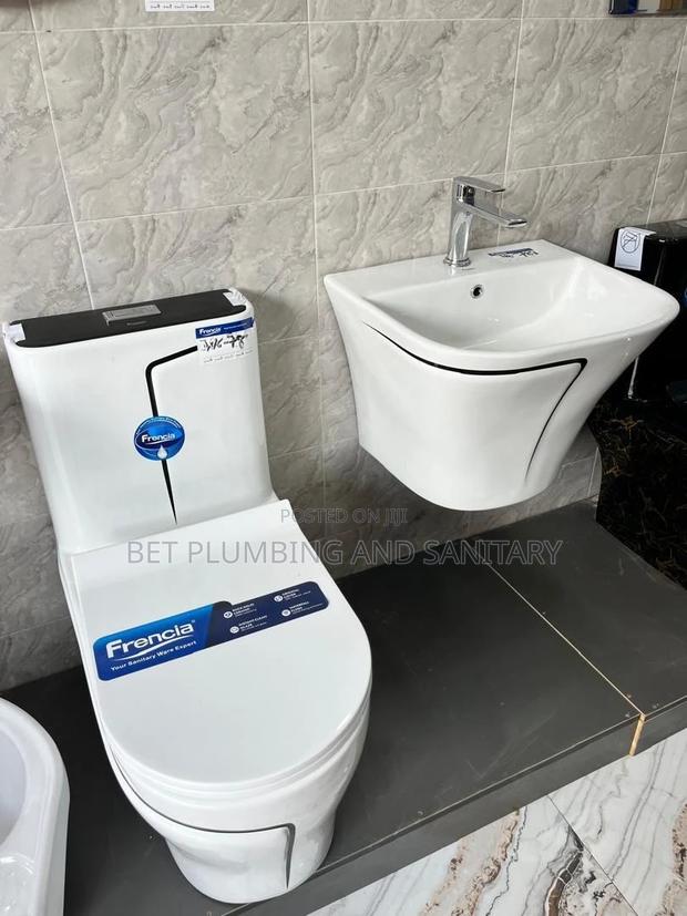 Water Closet(Wc)With Combined _Hanging _Hand_ Wash Basin(Complete) · Photo 2
