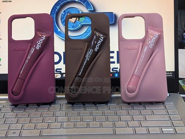 Silicone Case With Lipstick for 13pro,14pro,15pro 16plus