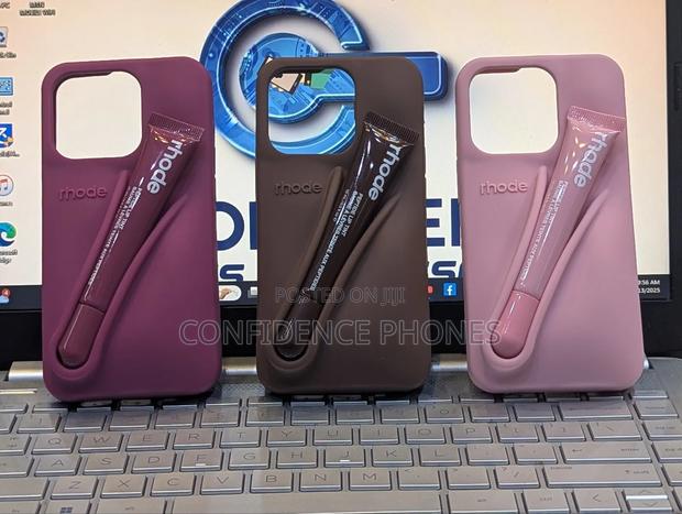 Silicone Case With Lipstick for 13pro,14pro,15pro 16plus