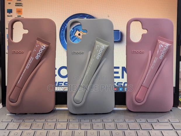 Silicone Case With Lipstick for 13pro,14pro,15pro 16plus