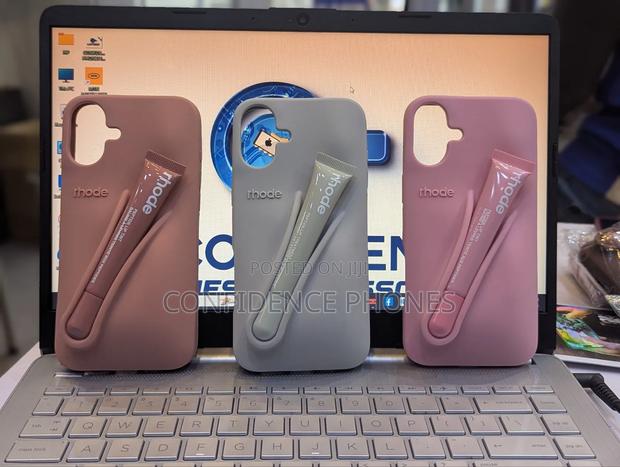 Silicone Case With Lipstick for 13pro,14pro,15pro 16plus