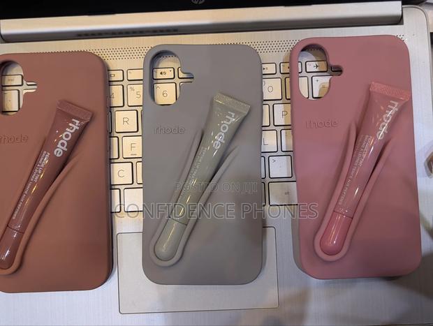 Silicone Case With Lipstick for 13pro,14pro,15pro 16plus