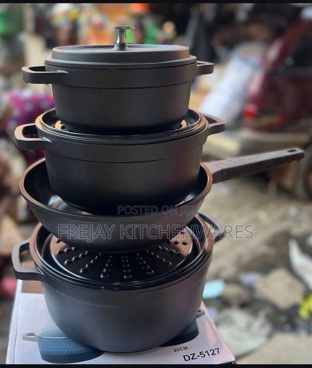 Uakeen 7piece Non Stick Cookware photo 2