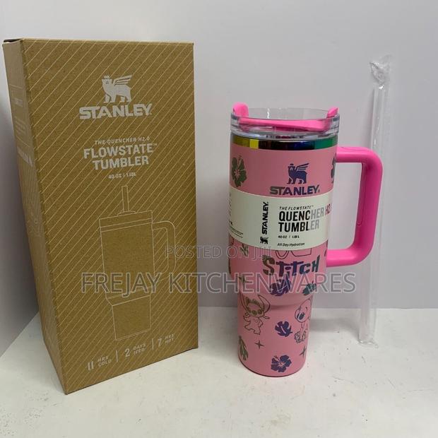 Stanley Cup 40oz Quencher Tumbler Dune Soft Matte Original Box photo 4