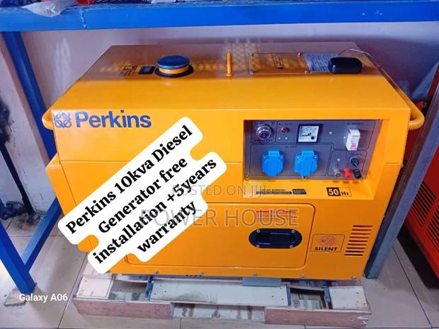 Quick Spark Perkins Diesel Generator 10kva Silent · Photo 2